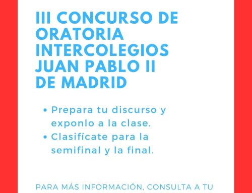 CARTEL III CONCURSO DE ORATORIA